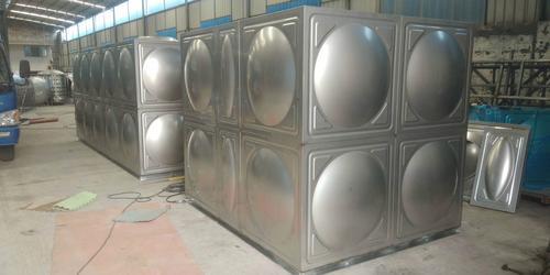 百色不锈钢水箱厂家直销，方形保温水箱定制做，焊接式消防水箱304价格