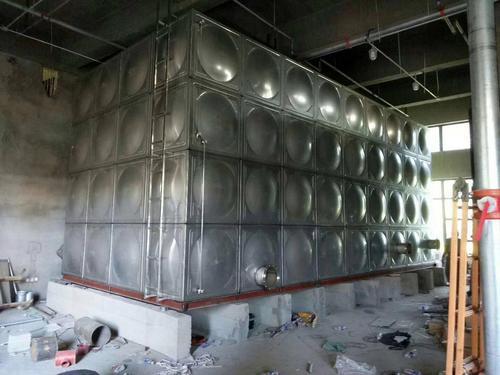 崇左不锈钢水箱厂家定制做 方形消防水箱304厂家直销 焊接式保温水箱价格