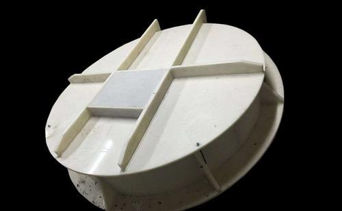 华英水利低价促销污水处理HDPE复合材料圆拍门直径400mm 
