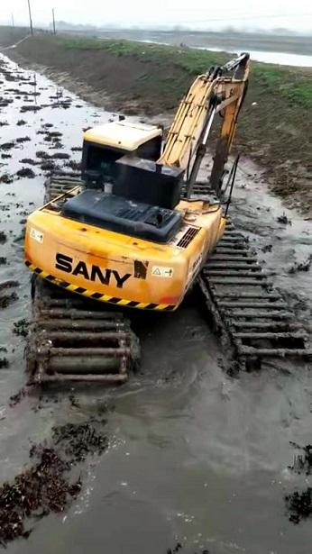 安徽水挖机施工湿地挖机出租水库清淤