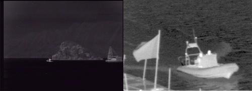 夜通航边海防智能高清昼夜监控 远距离透雾红外监控摄像机