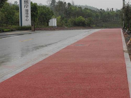 透水混凝土地坪，生态透水混凝土材料批发及工程施工