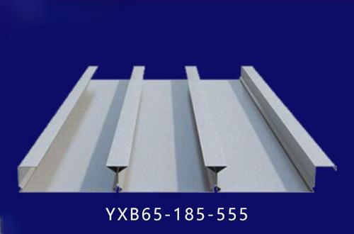 山东淄博0.8厚YXB65-185-555型闭口楼承板价格 免费提供图纸及视频
