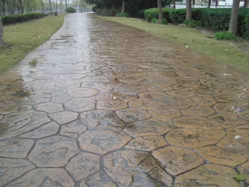 甘肃园林景观铺装排水防滑路面材料供应商