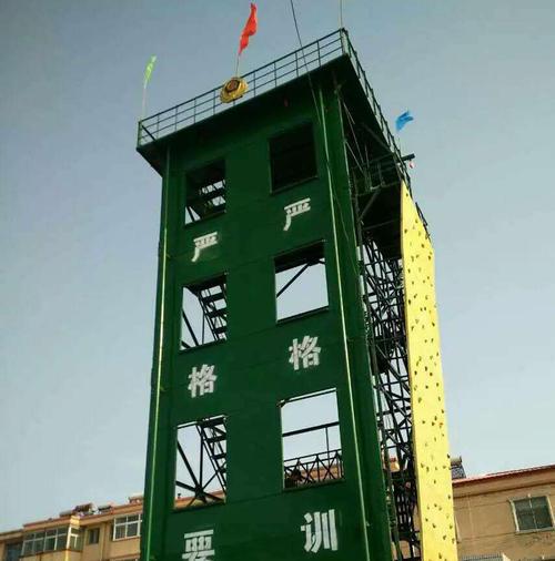 攀岩消防训练塔、六层消防训练塔、双窗训练塔定制