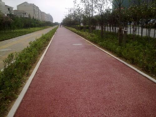 上海世博工程指定承建商，专业生态彩色透水混凝土，营造和谐家园