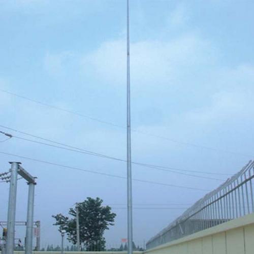 工厂直销15米17米19米20米25米30米GH钢管避雷针塔 