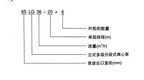 立式多级离心泵LG型