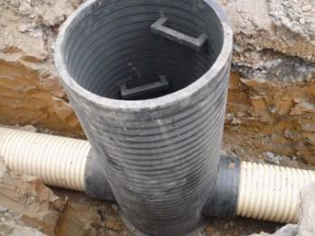 塑料检查井含井座、井筒、井盖、防护盖座和检查井配件