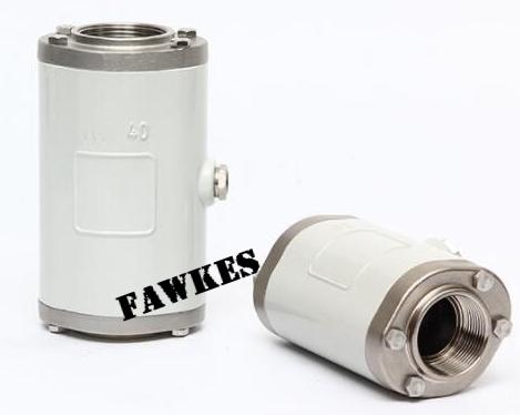 美国FAWKES福克斯进口气动内螺纹管夹阀 气动卡箍压管阀