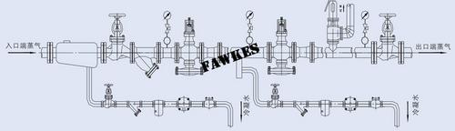 美国FAWKES福克斯进口蒸汽减压阀 法兰蒸汽减压阀