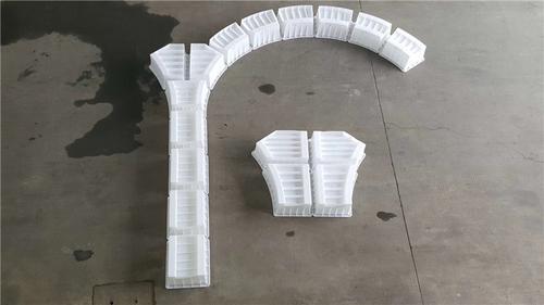 麻城至武穴高速公路拱形骨架塑模 塑料模具 高速公路塑料骨架