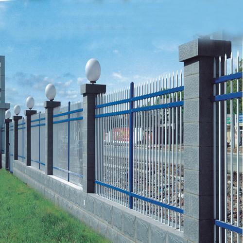 广州厂区围墙护栏组合锌钢护栏佛山小区防护栅栏价格