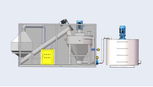 SZ-JX1000小型井下移动制浆系统