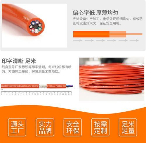 4*1.5 四芯高回弹性螺旋电缆