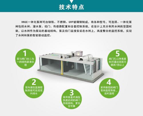 华南泵业智能化一体化泵闸