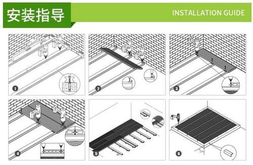 青岛户外塑木地板厂家 园林景观公园木塑栈道板