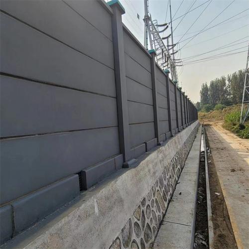 铁锐预制变电站组合式围墙 表面光滑 无需二次粉刷