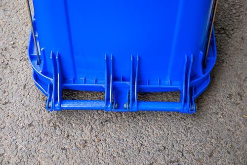 240升环卫垃圾桶 中间脚踏式垃圾桶 四色分类果皮箱