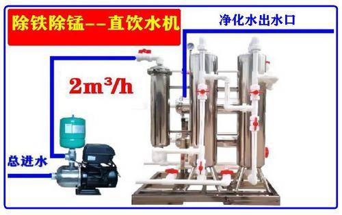 供应舒得牌水处理设备地下水除铁除锰净水器适用于家庭别墅餐饮业