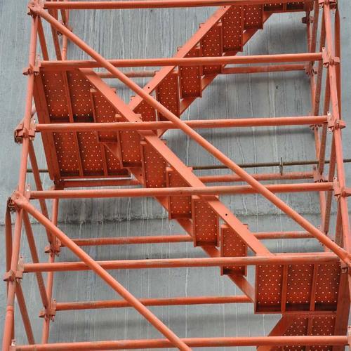 路桥施工安全爬梯 深基坑建筑爬梯 安全梯笼爬梯 汇鑫供应