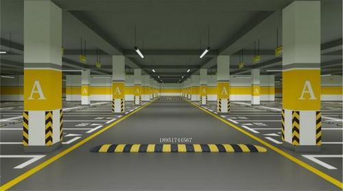 南京道路划线-地下车库停车场设施-目赏橡胶减速带
