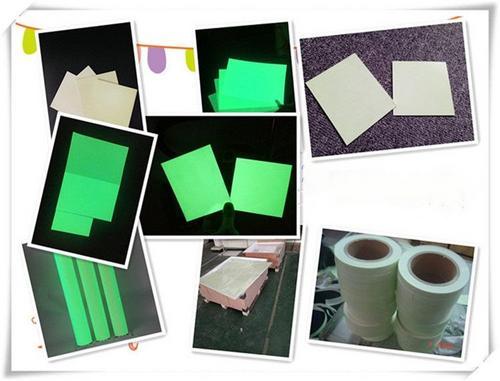 供应夜光板PVC塑料板材 硬质的发光板材蓄光自发光