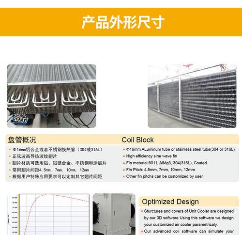 江苏维克德利吊顶式冷风机冷藏冷冻蔬果库非标定制