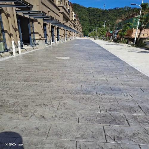 上海混凝土压花地坪专用模具 工字砖盲道模具定制