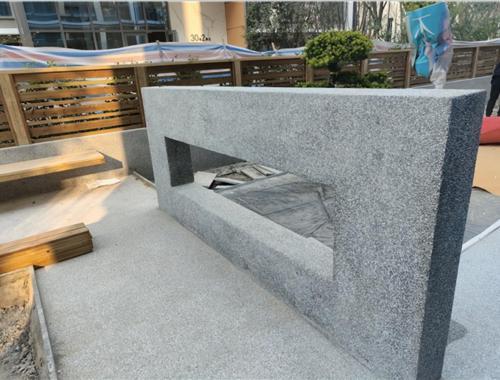 上海市政工程项目水洗石墙面 民宿2公分水刷石路面包工包料 