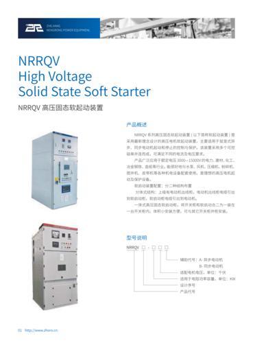 高压固态软启动柜NRRQV