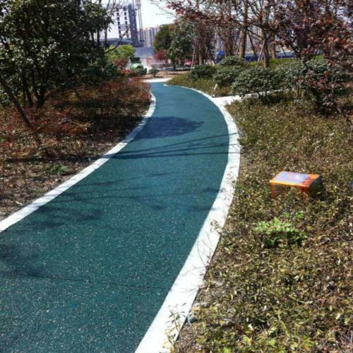 上海彩色沥青地坪改色漆透水混凝土罩面漆
