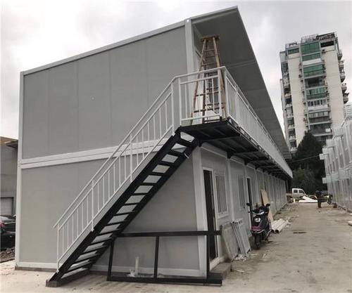 ?晋城沁水双层T式活动房厂家 阳城住人外置楼梯彩钢房搭建