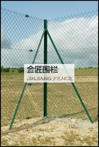 包塑勾花网---安平县金匠围栏网厂