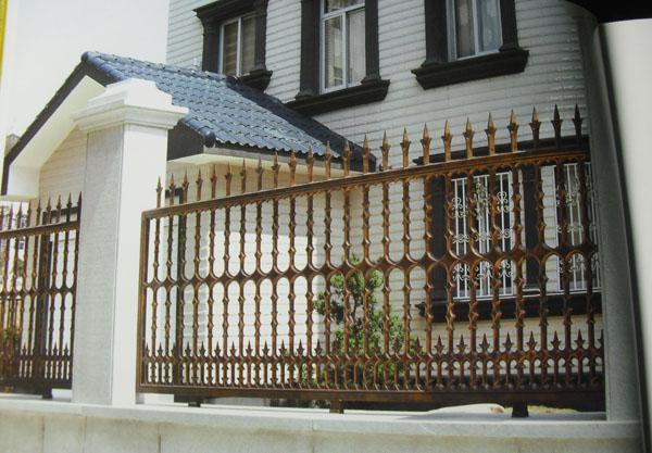 **别墅铸铝围栏、铸铝阳台栏杆、铸铝庭院门及铸铝别墅大门