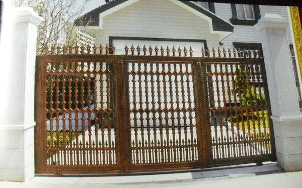 **别墅铸铝围栏、铸铝阳台栏杆、铸铝庭院门及铸铝别墅大门