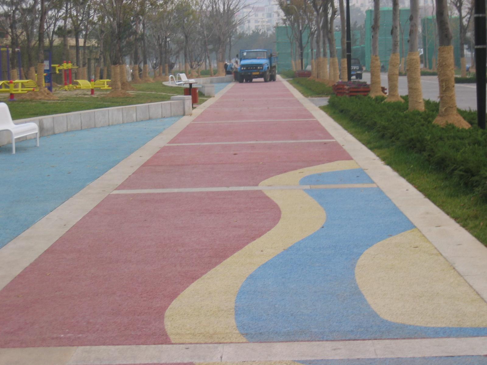高质量的彩色透水混凝土材料生产厂家-广州地石丽科技股份有限公司
