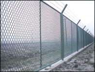 篱笆式监狱金属刀片刺丝网围墙