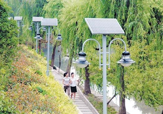 云南太阳能路灯庭院灯5米设备